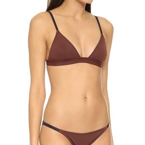 Never worn!! Solid and Striped bikini set